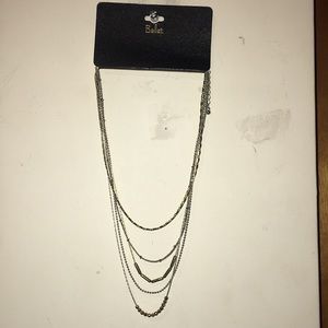 💛🤍💛NWT Ballet Gold/Silver Layered Necklace